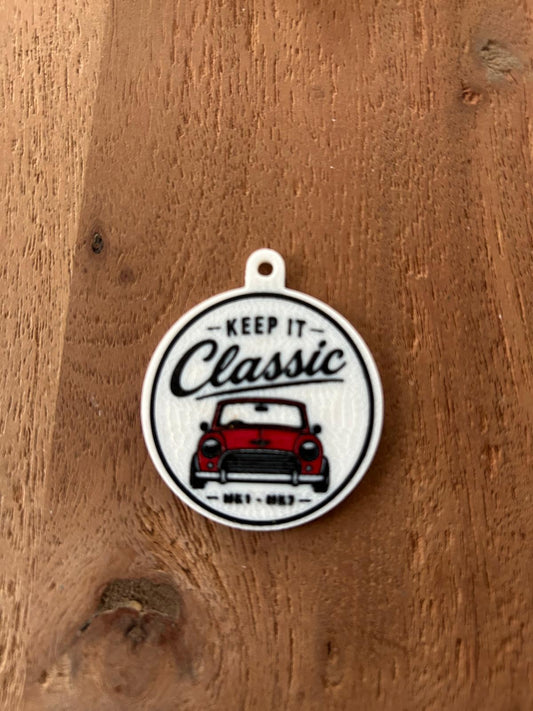 Keychain Keep it classic / Sleutelhanger Keep it classic / Mini classic