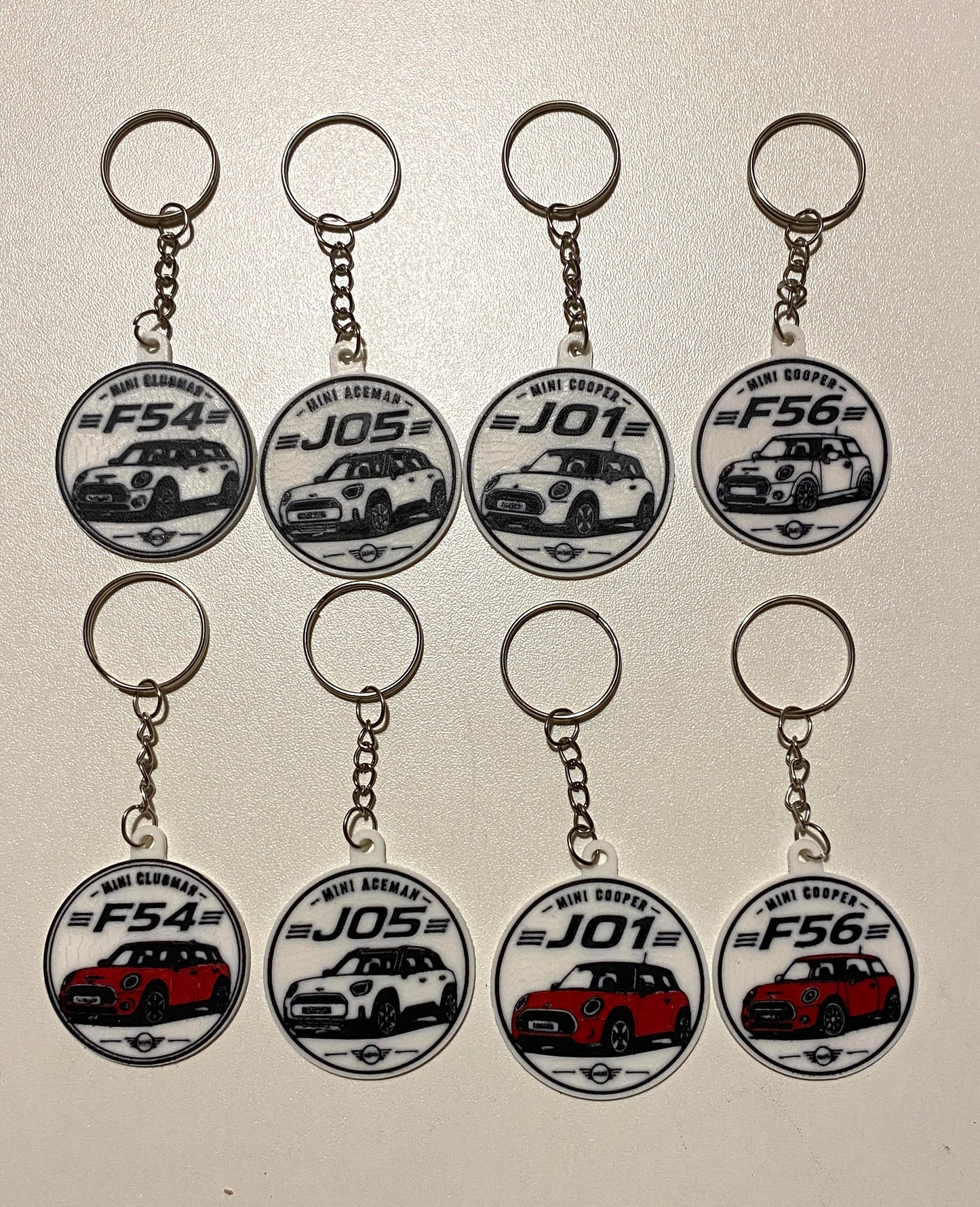 NEW / Mini cooper Keychains!