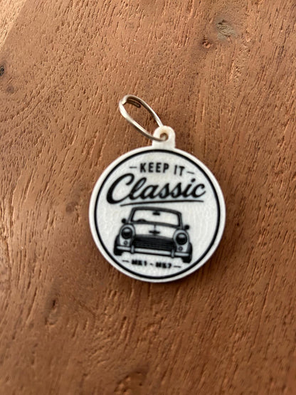Keychain Keep it classic / Sleutelhanger Keep it classic / Mini classic