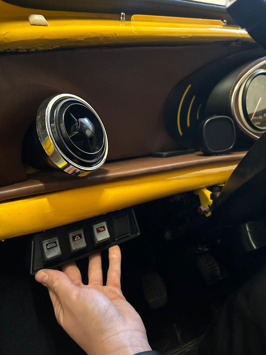 Control Panel for Classic Mini – Additional Switch Module (Multiple Variants, Easy Installation)